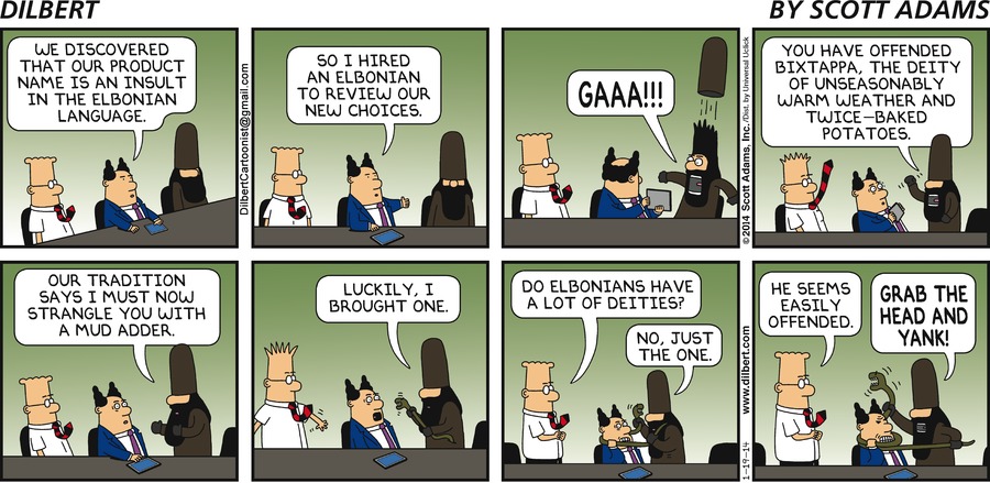 Dilbert Cartoon
